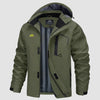Wasserdichte winterjacke für männer – vielseitiger outdoor-mantel