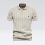 Merinowoll polohemd - elegantes herren kurzarmoberteil