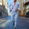2-teiliges slim-fit anzug – massgeschneiderter herrenblazer und hose für formelli und legere anlässe