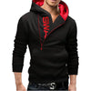 Herren zip-hoodie - moderner pullover mit seiteneinsatz für lässige outfits