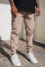 Männer cargo-hosen - stylishe beigen freizeitlook für den alltag