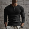 Männer's enge, gerippte langarmshirt - freizeitlook