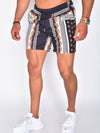 2-teiliges herren shorts und kurzarmhemd ensemble - stylisches freizeit-outfit für den sommer - für entspannte anlässe