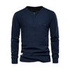 Herren henley t-shirt – softer stoff für ausflüge und den alltag