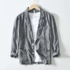 Männers blazer aus leinenmischung - stilvolles casual office-outfit für jeden anlass