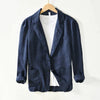 Männers blazer aus leinenmischung - stilvolles casual office-outfit für jeden anlass