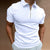 Männer zip polo shirt - moderne kurzärmlige poloshirt für lässige anlässe
