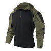 Herren tactical hoodie – robuster zip-hoodie für outdoor-aktivitäten - hochwertiger layering-basics