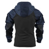 Herren tactical hoodie – robuster zip-hoodie für outdoor-aktivitäten - hochwertiger layering-basics