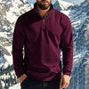 Männer fleece-halbzip-pullover für outdoor-aktivitäten - warmer und stylischer jumper