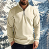 Männer fleece-halbzip-pullover für outdoor-aktivitäten - warmer und stylischer jumper