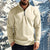 Männer fleece-halbzip-pullover für outdoor-aktivitäten - warmer und stylischer jumper