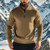 Männer fleece-halbzip-pullover für outdoor-aktivitäten - warmer und stylischer jumper