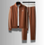 2-teiliger männer tracksuit – leichter zip-jacke & hose – stylische sportmode für lässige anlässe