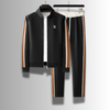 2-teiliger männer tracksuit – leichter zip-jacke & hose – stylische sportmode für lässige anlässe