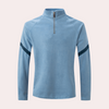 Herren halbzip-jumper - vielseitige freizeitbekleidung, leichter pullover mit reissverschluss