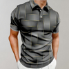 Männliche polo-shirt für moderne freizeitkleidung - trendiges kurzarmoberteil für entspannte tage