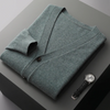 Leichtgewichtiger herren cardigan aus kaschmere-mix - vielseitiger v-ausschnitt pullover für entspannte anlässe