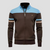 Retro zip-up cardigan - stilvolle herren strickjacke