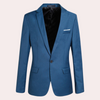 Maßgeschneiderter schwarzer blazer - eleganter herrenanzugjacke