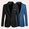 Maßgeschneiderter schwarzer blazer - eleganter herrenanzugjacke