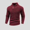 Gestrickter thermo-pullover – männer warme strickmode für lässigen stil