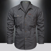 Männers outdoor-hemd langlebig langarm casual wear - vielseitiges button-up für tägliche abenteuer