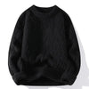 Strickpullover für männer - vintage stil mit strukturiertem design