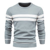 Männersweater mit stilvollem strickdesign – vielseitiger langarmpullover für freizeit und büro