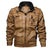 Chic lederjacke für männer - langlebige oberbekleidung für den herbst