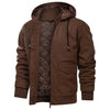 Braune lederjacke - stilvolle herrenmode