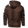 Braune lederjacke - stilvolle herrenmode