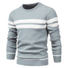 Männersweater mit stilvollem strickdesign – vielseitiger langarmpullover für freizeit und büro