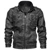 Chic lederjacke für männer - langlebige oberbekleidung für den herbst