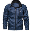 Chic lederjacke für männer - langlebige oberbekleidung für den herbst