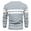 Männersweater mit stilvollem strickdesign – vielseitiger langarmpullover für freizeit und büro