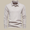 Männer langarm polo-shirt – zeitlos und vielseitig für deine garderobe