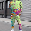 Herren 2-teilige trendige hoodie und jogginghose - lässige alltagsmode