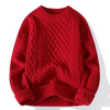 Männers strickpullover im klassischen kabelstrick - zeitloser, warmer pullover für deinen alltag