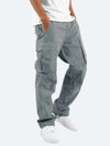 Herren cargo-hosen - funktionale utility-hosen mit geräumigen taschen und strapazierfähigem material