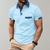 Männer casual polo shirt - schicker kurzarm oberteil