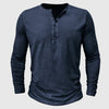 Langärmliges henley shirt - zeitloses freizeitoberteil für männer