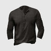 Langärmliges henley shirt - zeitloses freizeitoberteil für männer