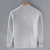 Herren rippcardigan - anspruchsvolle, leichte strickmode