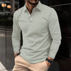 Langärmliges poloshirt - klassisch, lässige männermode
