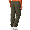 Männer cargo-hosen – funktionale freizeit-trousers mit robuster multi-taschen-design für den alltag