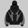 Männers balaclava hoodie - vielseitige zip-jacke für lässige anlässe, bestens geeignet für outdoor-aktivitäten und zum layering