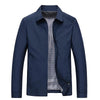 Männlicher casual-jacke - leichte zip-jacke für vielseitige styles
