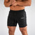 Männersportshorts mit reissverschluss-taschen für fitness-aktivitäten - strapazierfähige trainingsshorts für laufen und fitnessstudio