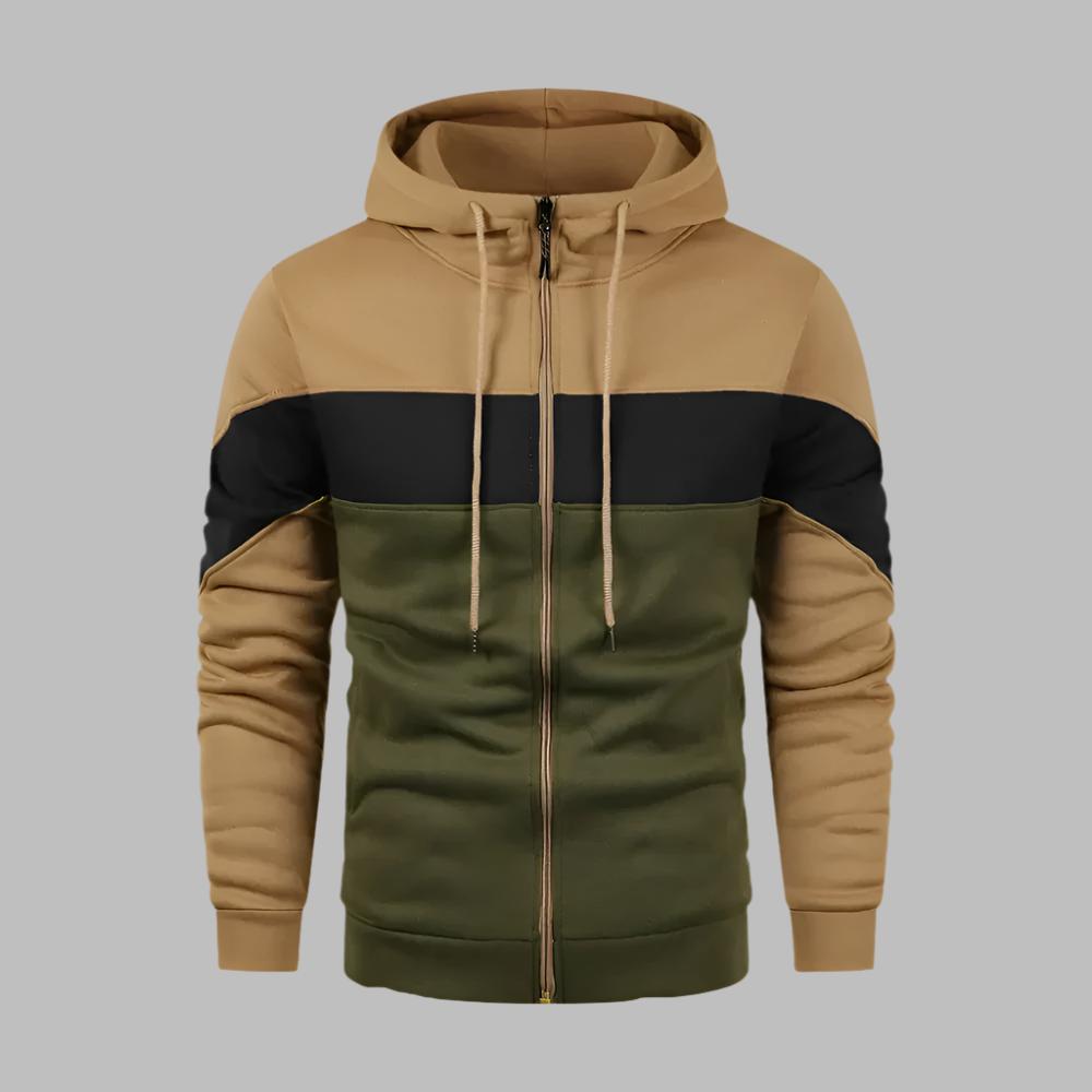 Männer Zip-Hoodie - Vielseitiger Hoodie für Alltag & Freizeit